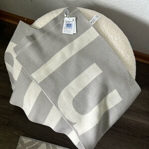 lululemon Logo Wool-Blend Knot Scarf